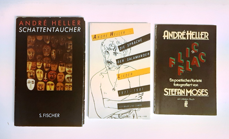 Heller, André  Konvolut aus 3 Büchern. 