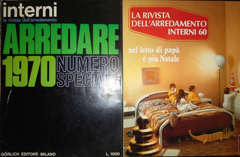 Interni 1970 -  Interni. La revista dell'arredamento. Arredare 1970, Numero Speciale. 
