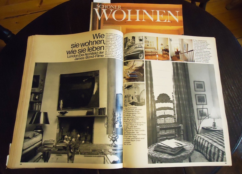 Wohnen 1966 -  Schöner Wohnen, 2 Hefte (April und Mai 1966). 