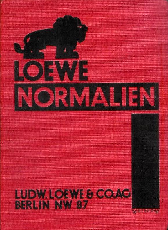Firmenkatalog -  Loewe Normalien im Maschinenbau. 