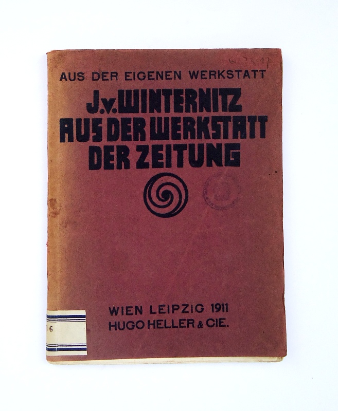 Winternitz, J. v.  Die Presse und ihre Leute. 