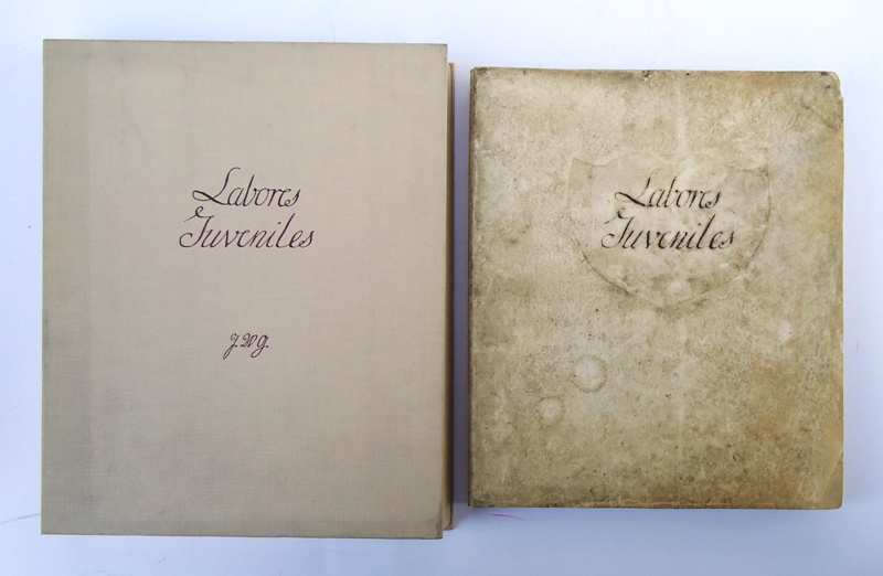 Goethe, Johann Wolfgang von  Labores juveniles. Faksimiledruck. 