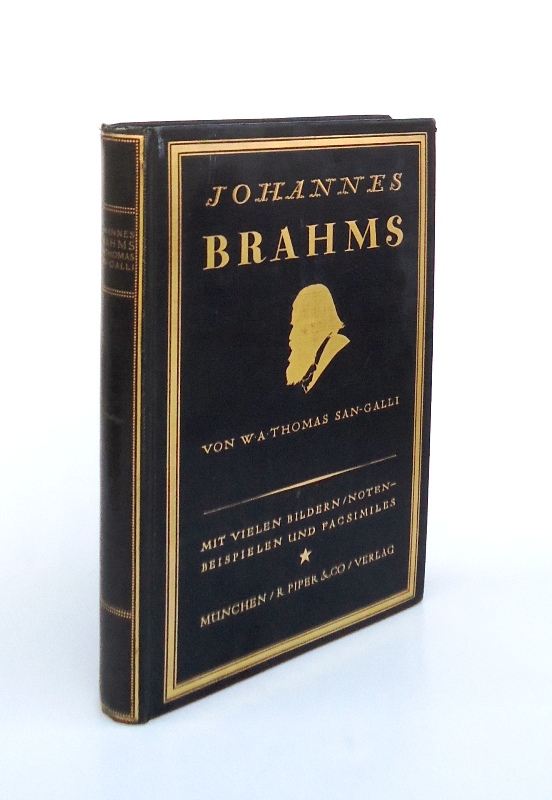 San-Galli, W.A. Thomas  Johannes Brahms. 