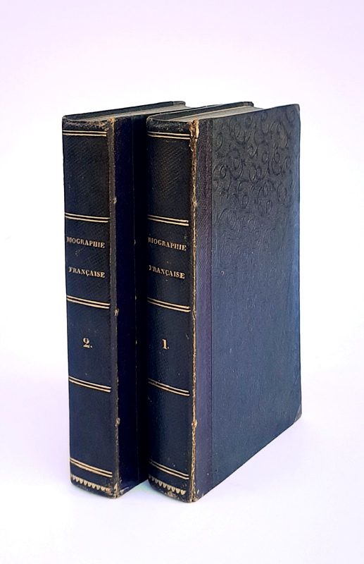 (Depping, Georges Bernard)  Beautés de la biographie française, avec gravures. Tome I et II. Seconde édition. 