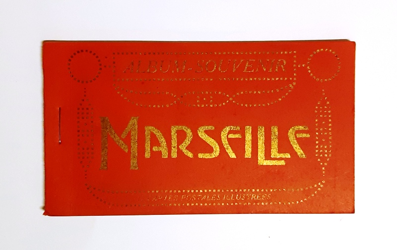 Marseillle Album-Souvenir  12 cartes postales artistiques "RM". 