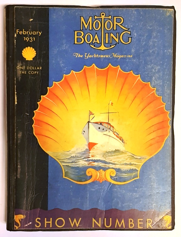 Yachting -  Motor Boating. The Yachtsmen's Magazine. February 1931. 
