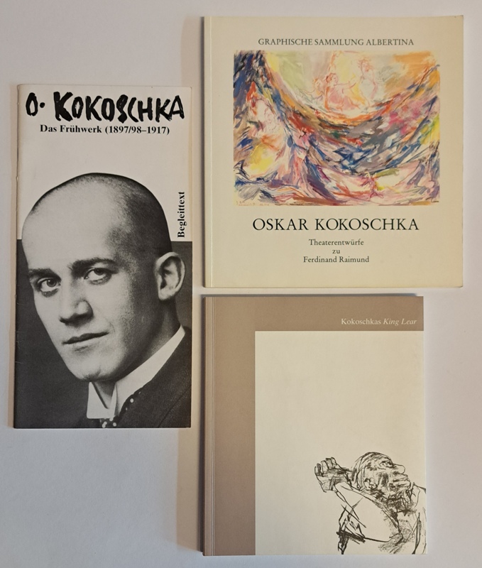 Kokoschka -  3 Bände. 