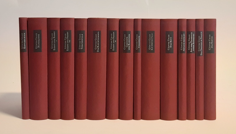 Grass, Günter  Werkausgabe. 15 Bände. Herausgegeben von Volker Neuhaus und Daniela Hermes. 