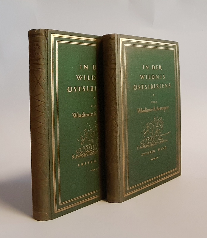 Arsenjew, Wladimir K.  In der Wildnis Ostsibiriens. Komplett in 2 Bänden. 