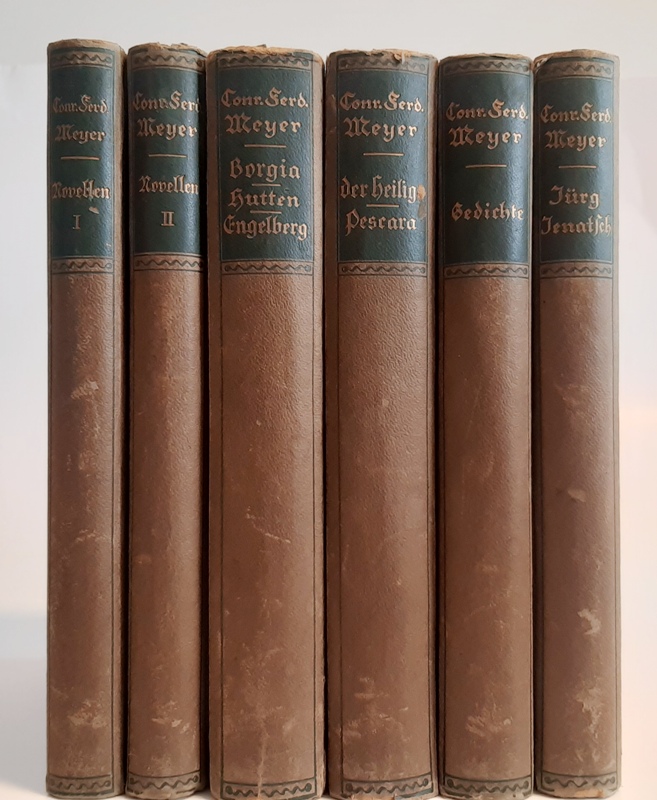 Meyer, Conrad Ferdinand  Werke. 6 Bände. 