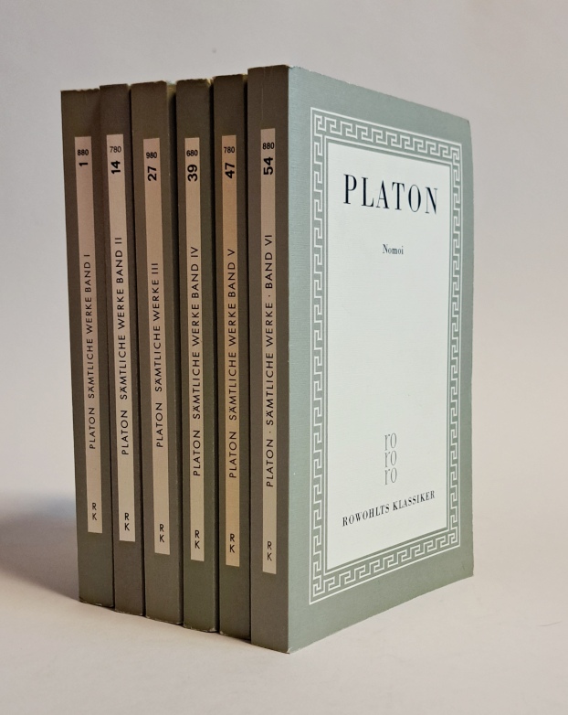 Platon  Sämtliche Werke in 6 Bänden. 