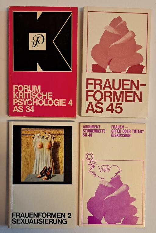 Feminismus -  ARGUMENT-SONDERBAND AS 34, 45, 90 + ARGUMENT STUDIENHEFTE SH 46. 