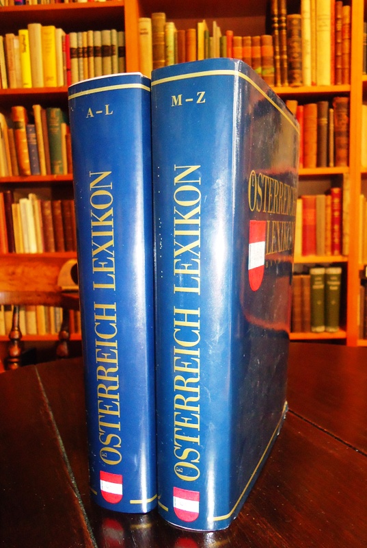 Bamberger, R. u. M. / Bruckmüller, Ernst / Gutkas, Karl (Hg)  ÖSTERREICH LEXIKON. Komplett in zwei Bänden (A-L und M-Z). 