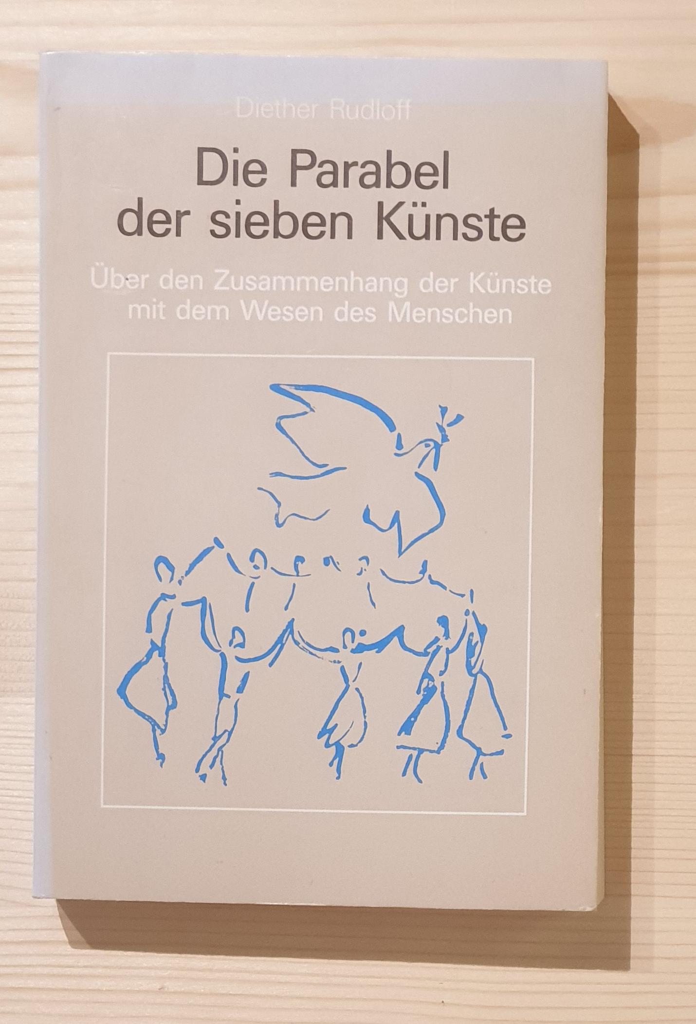 Rudloff, Diether:  Die Parabel der sieben Künste : über d. Zusammenhang d. Künste mit d. Wesen d. Menschen ; Grundlegendes zu e. spirituellen Ästhetik. 