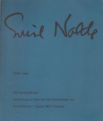 Stiftung Seebüll Ada und Emil Nolde (Hrsg.)  Emil Nolde - Walter Jens - Der Hundertjährige - Festvortrag zur Feier des 100. Geburtstages von Emil Nolde am 7. August 1967 in Seebüll 