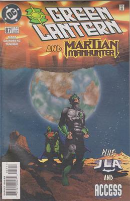 Marz, Ron / Tom Grindberg / Romeo Tanghal  Green Lantern No. 87 - Martian Manhunter / plus: JLA and Access 