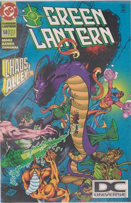 Marz, Ron / Darryl Banks / Romeo Tanghal  Green Lantern # 58 / JAN 95 / Chaos Alley 