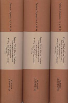 Ehlich, Konrad / Coulmas, Florian / Graefen, Gabriele  A Bibliography on Writing and Written Language Volume 1-3 (3 books) 