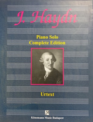 Dolinszky, Miklos  (Hrsg.)  Joseph Haydn - Sämtliche Klavierwerke - Urtext (4 Bücher im Schuber) 