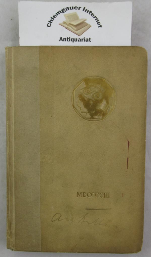 Secession:  Offizieller Katalog der Internationalen Kunst-Ausstellung des Vereins bildender Künstler Münchens "Secession" 1903. 