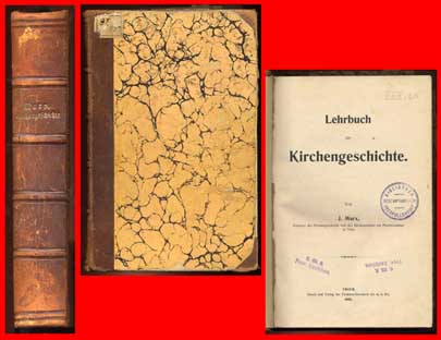 Marx, Jakob :  Lehrbuch der Kirchengeschichte. 