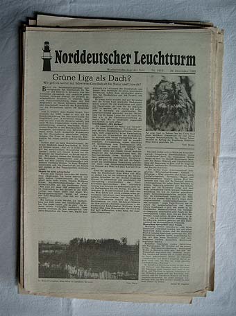   Norddeutscher Leuchtturm. Wochenendbeilage der Norddeutschen Zeitung. Jg. 1989 (Nr. 1864-1915) 