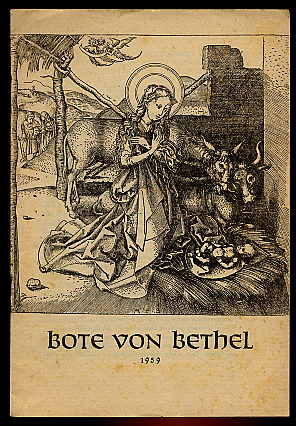   Bote von Bethel 1959. 