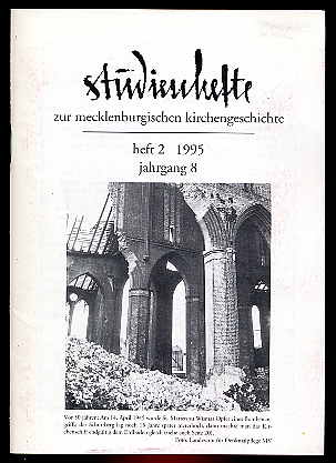 Hebert, Jürgen (Hrsg.):  Studienhefte zur mecklenburgischen Kirchengeschichte Jg. 8 (nur) Heft 2. 