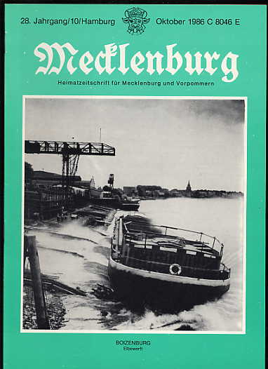   Mecklenburg. Heimatzeitschrift für Mecklenburg und Vorpommern Jg. 28 in 12 Heften. 