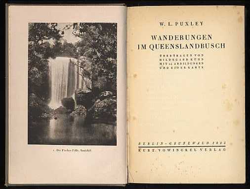 Puxley, W. Lavallin:  Wanderungen im Queenslandbusch. 