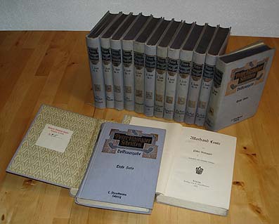 Rosegger, Peter:  Schriften. Volksausgabe. Erste Serie in 15 Bd. 