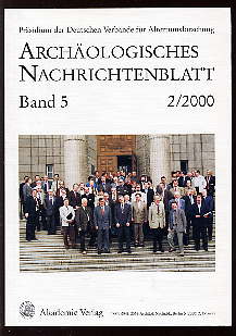   Archäologisches Nachrichtenblatt Bd. 5 (nur) H. 2. 