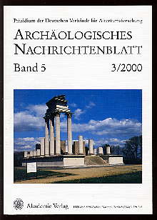   Archäologisches Nachrichtenblatt Bd. 5 (nur) Heft 3. 