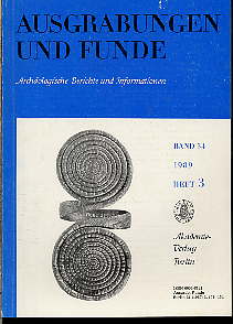   Ausgrabungen und Funde. Archäologische Berichte und Informationen. Bd. 34 (nur) H. 3. (Mecklenburg-Heft) 