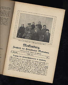   Mecklenburg. Zeitschrift des Heimatbundes Mecklenburg. 22. Jg. (nur) Heft 1. 