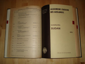   Statistik des Auslandes. Länderbericht Philippinen 1976. Länderbericht Sudan 1976. Länderbericht Tunesien 1976. Gebunden in 1 Bd. 
