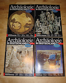   Archäologie in Deutschland Jahrgang 2000 in 4 Heften. 