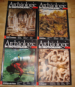   Archäologie in Deutschland Jahrgang 1994 in 4 Heften. 