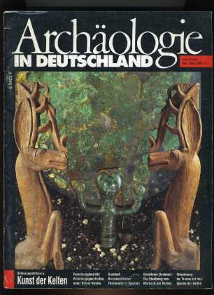   Archäologie in Deutschland (nur) H. 4. 1992. 