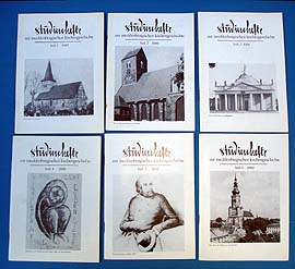 Schnorr, Werner (Hrsg.):  Studienhefte zur mecklenburgischen Kirchengeschichte 2. Jg. 1989 in 6 Heften. 