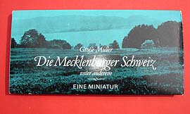 Müller, Manfred:  Die Mecklenburger Schweiz unter anderem. Eine Miniatur. Brockhaus-Miniatur. 