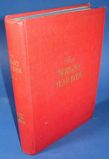 Hammer, S. C.:  The Norway Year Book 1924. First Year of Issue. 