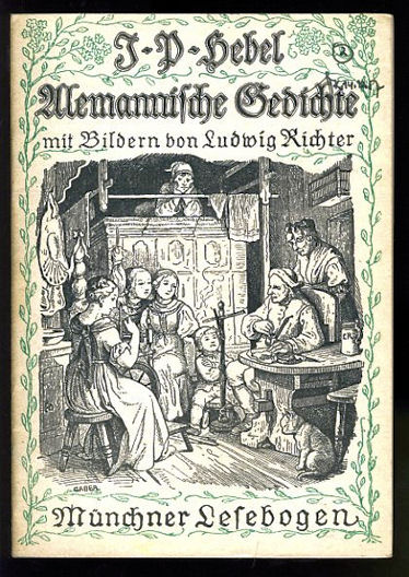 Hebel, Johann Peter:  Alemannische Gedichte. Münchner Lesebogen 153. 