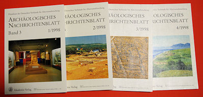   Archäologisches Nachrichtenblatt Bd. 3 (in 4 Heften). 
