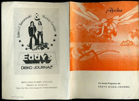 Jaworowski, Edmund und Marion Gericke:  Afrika. Ein buntes Programm mit EDDYS DISKO-JOURNAL. 