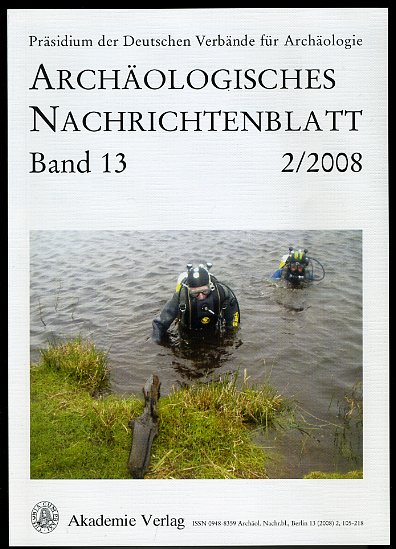   Archäologisches Nachrichtenblatt Bd. 13 (nur) Heft 2. 