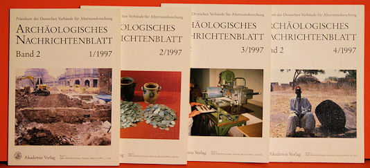   Archäologisches Nachrichtenblatt Bd. 2 (in 4 Heften). 
