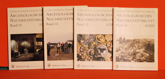   Archäologisches Nachrichtenblatt Bd. 10 (in 4 Heften). 