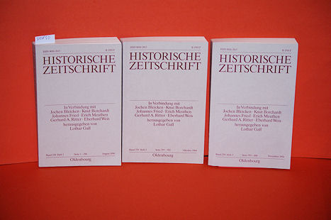 Gall, Lothar (Hrsg.):  Historische Zeitschrift. Band 259 in 3 Teilbänden. 
