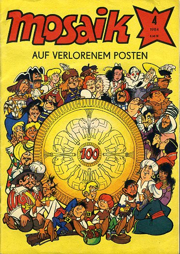   Auf verlorenem Posten. Mosaik Heft 4 1984. 